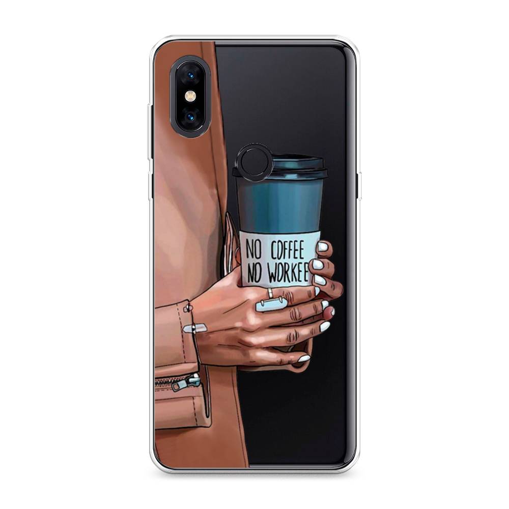 

Чехол Awog на Xiaomi Mi Mix 3 "No coffee", Разноцветный, 34950-7