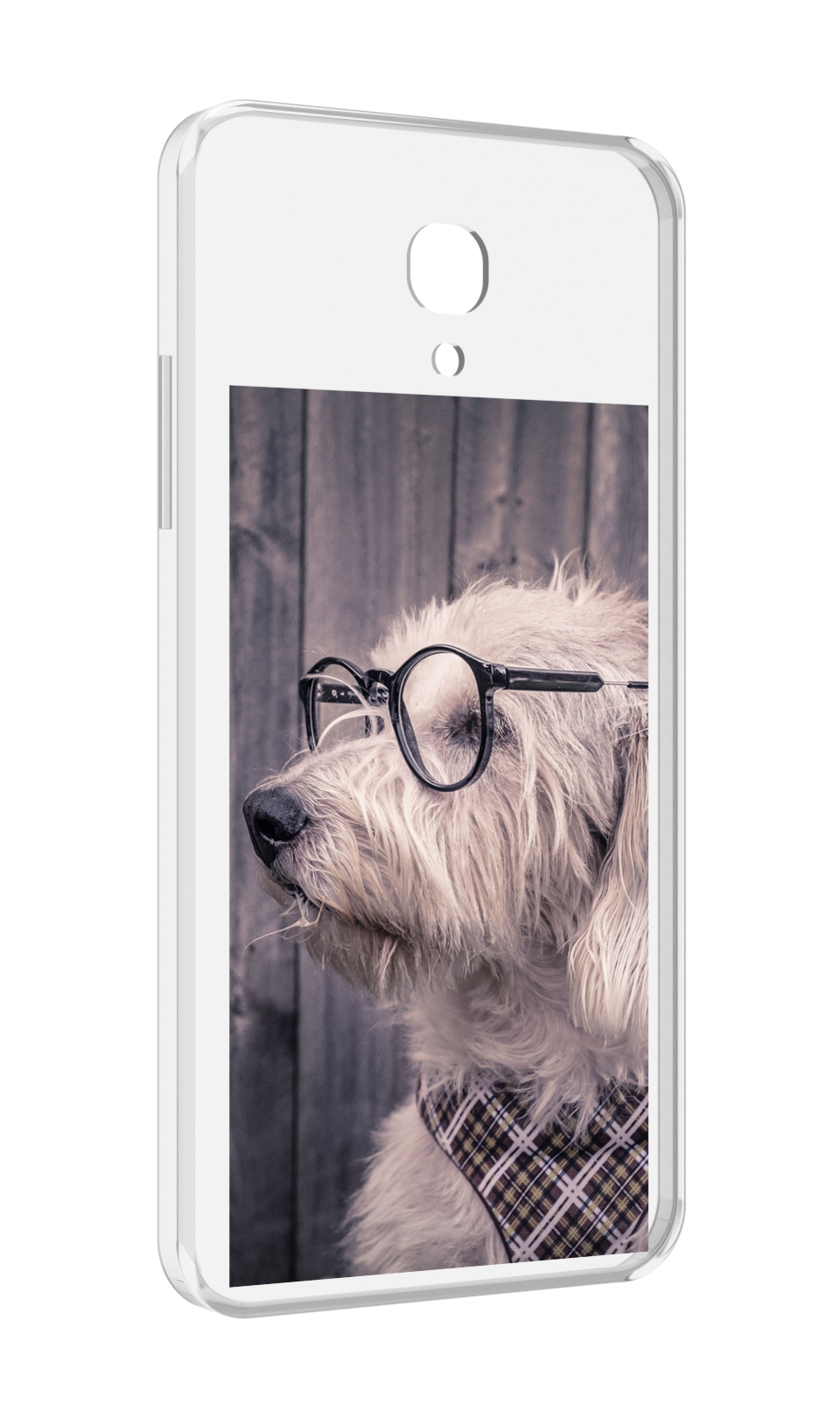 

Чехол MyPads Собака-в-очках для Lenovo Vibe P2 5.5 (P2a42), Прозрачный, Tocco