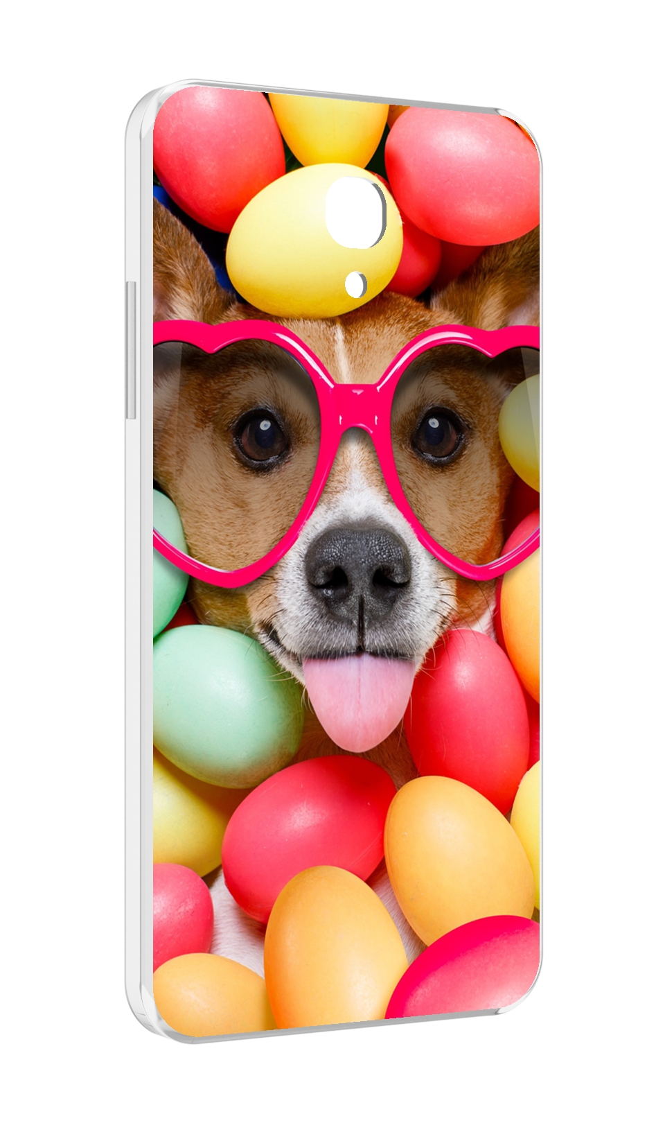 

Чехол MyPads Собака-в-яйцах для Lenovo Vibe P2 5.5 (P2a42), Прозрачный, Tocco