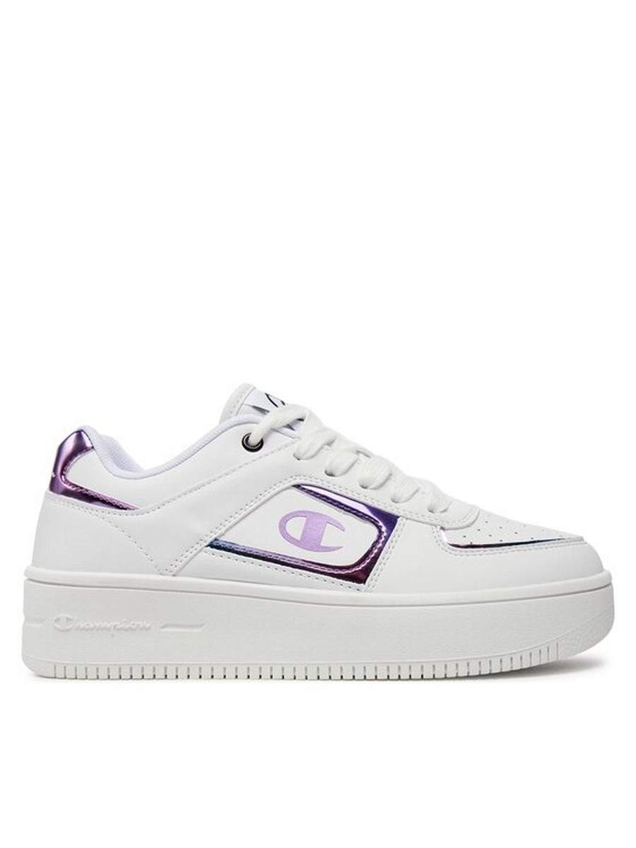 

Кеды женские Champion Foul Play Plat Element Slick Low Cut Shoe белые 38 EU, Белый, Foul Play Plat Element Slick Low Cut Shoe S11670-CHA-WW009