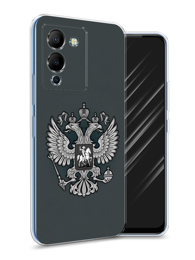 

Чехол Awog на Infinix Note 12 G96 "Герб России серый", Разноцветный, 3101550-5