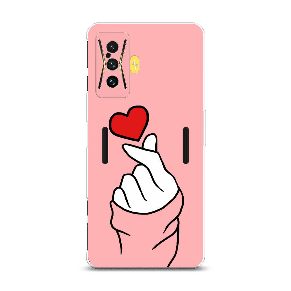 

Чехол Awog на Xiaomi Redmi K50 GE/F4 GT "Милое сердечко", Разноцветный, 314950-7