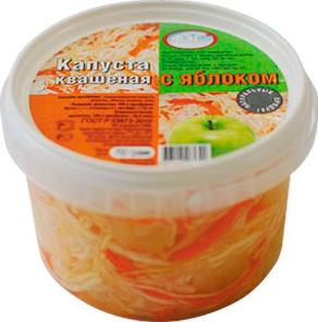

Капуста ФЭГ квашеная с яблоком