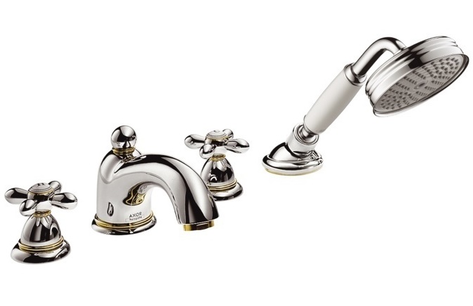 Смеситель Hansgrohe Axor Carlton 17451090 на борт ванны 23671₽