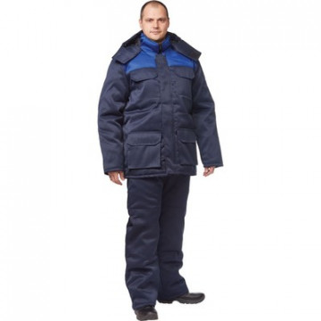 

Костюм рабочий NoBrand 713870-K синий 48-50, 170-176