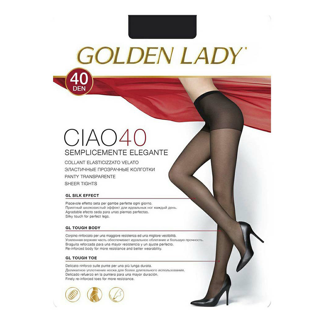 

Колготки женские Golden Lady черные 4, Черный