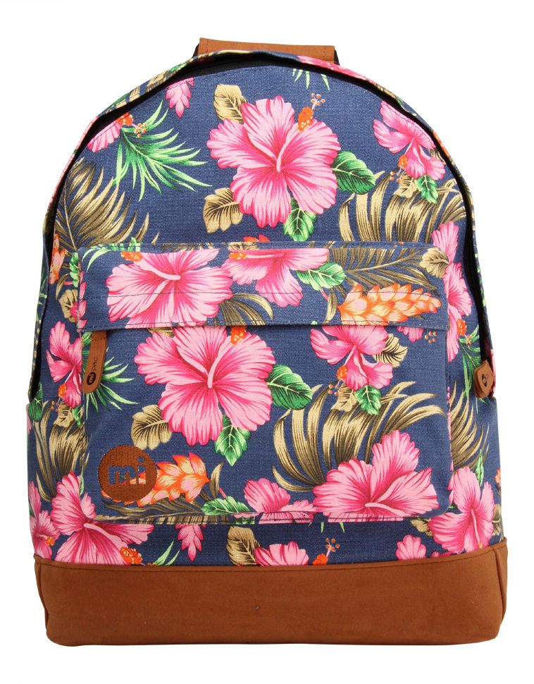 Рюкзак детский Mi-Pac Premium Tropical Hibiscus Blue