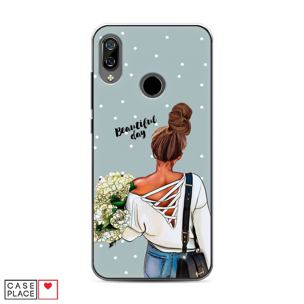 

Чехол Awog на BQ 6040L Magic / BQ 6040L Мэджик "Beautiful day", Разноцветный, 201350-6
