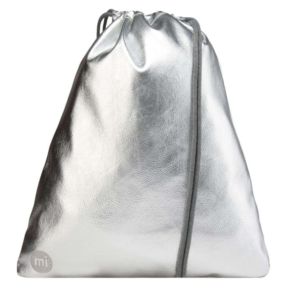 Сумка-мешок Mi-Pac Kit Bag Pebbled Silver/Black серебристая