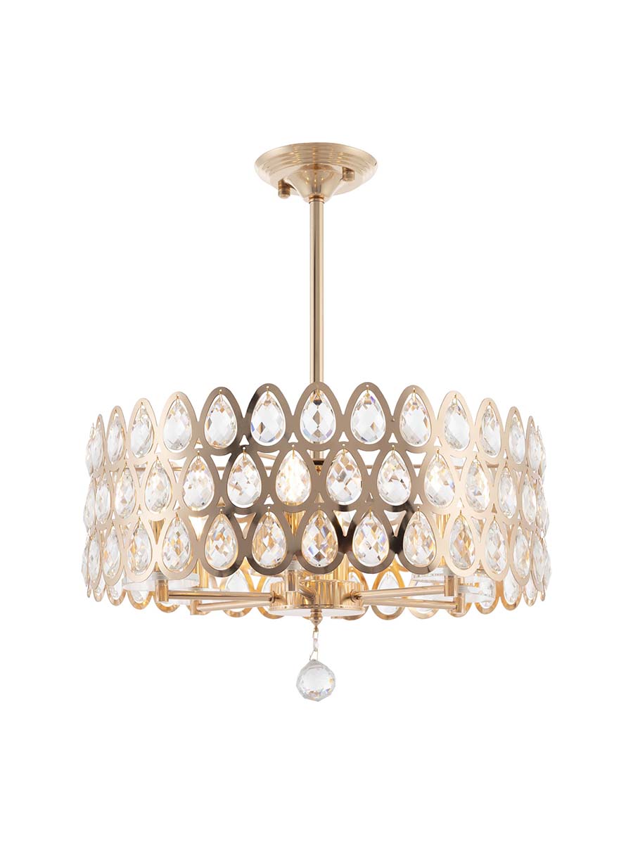 

Люстра на штанге Arte Perfetto Luce 333702126300490GD 6хE14х40W, 3337.0212.6.300.490.GD