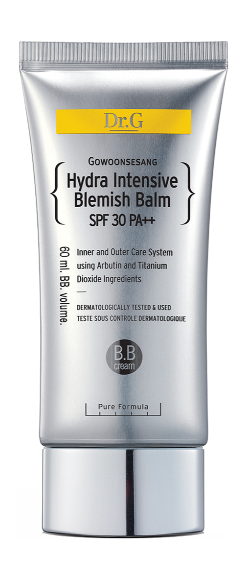 

ВВ крем Dr.G Интенсивное увлажняющий Hydra Intensive Blemish Balm SPF 30 PA+++ 60мл