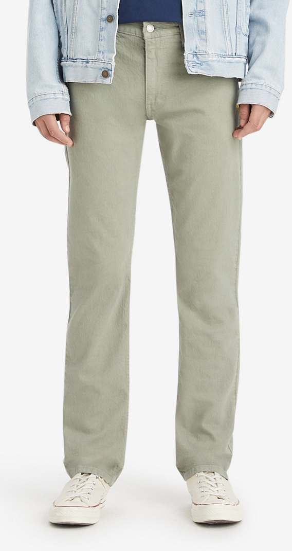 

Джинсы мужские Levi's Men 511 Slim Fit Jeans зеленые 32/32, Зеленый, Men 511 Slim Fit Jeans