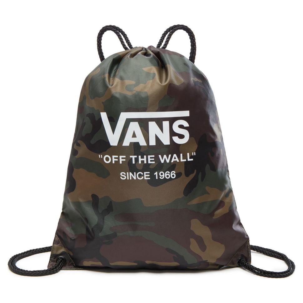 

Сумка-мешок Vans League Bench Bag Camo - White зеленая, V002W6C9H
