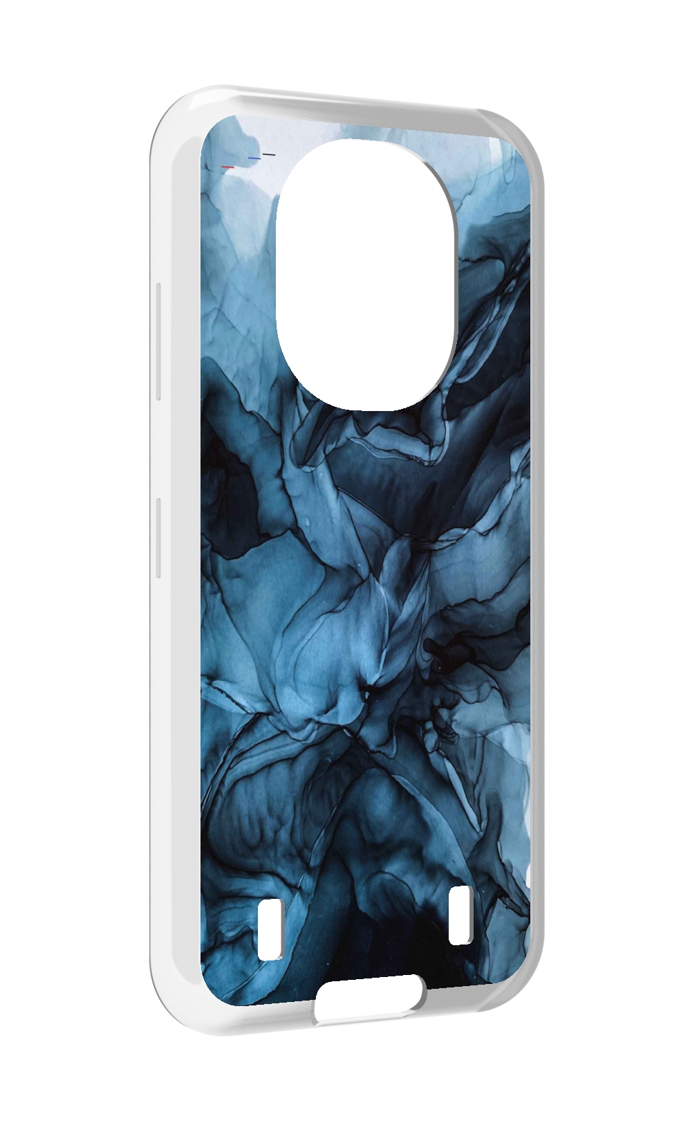 

Чехол MyPads голубой дымок для Oukitel WP16, Прозрачный, Tocco