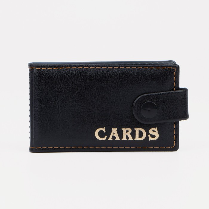 

Визитница женская NoBrand 3883517, чёрный, 3883517