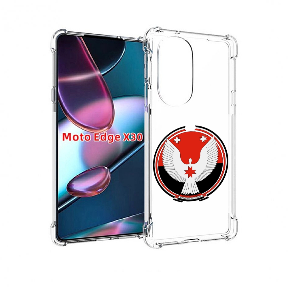 

Чехол MyPads герб-удмуртия-ижевск для Motorola Moto Edge X30, Прозрачный, Tocco