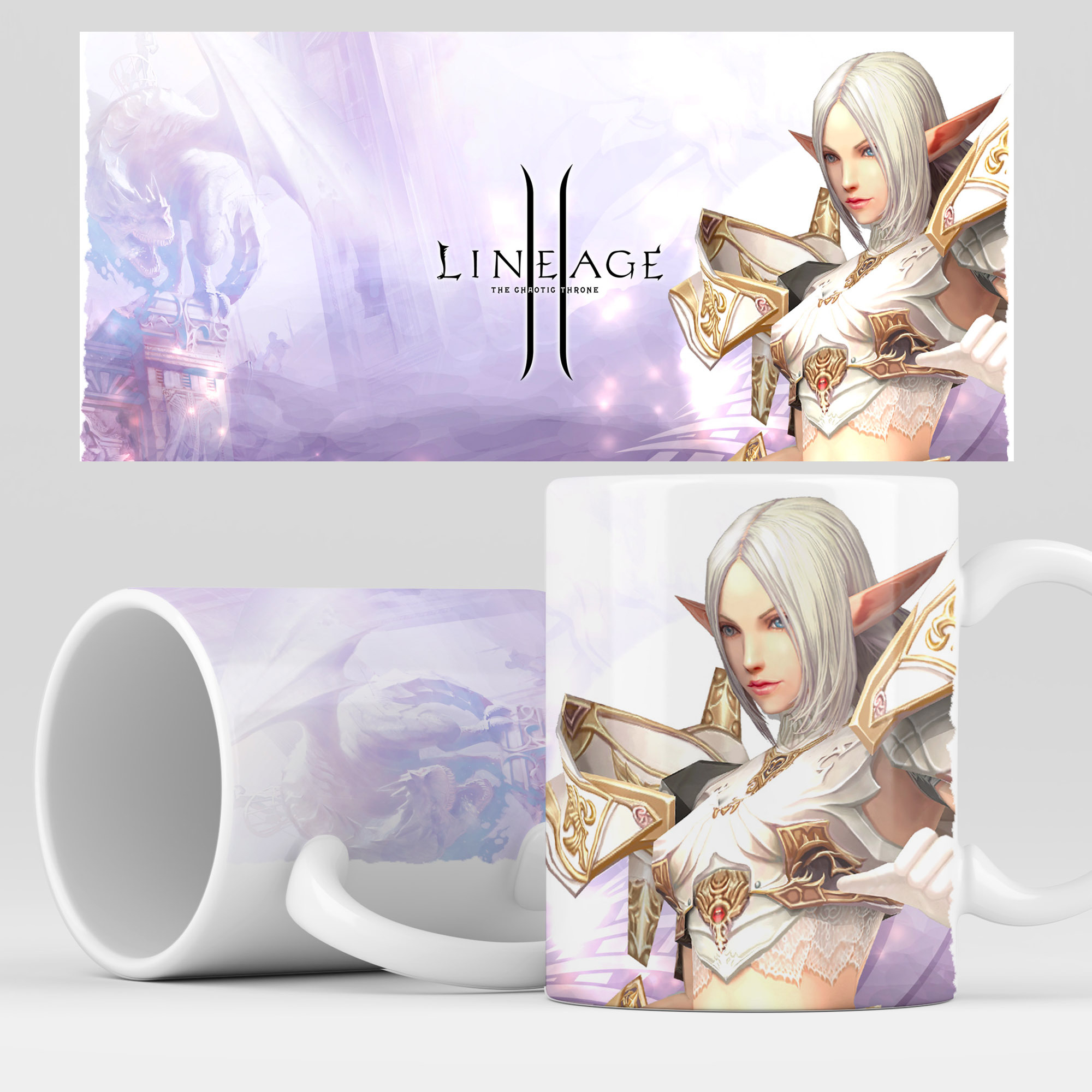 фото Кружка rocketcup с принтом "lineage 2"