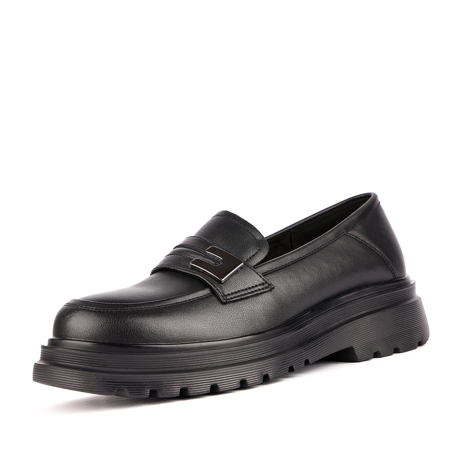 

Лоферы женские ZENDEN 245-41WK-084VT черные 37 RU, Черный, 245-41WK-084VT