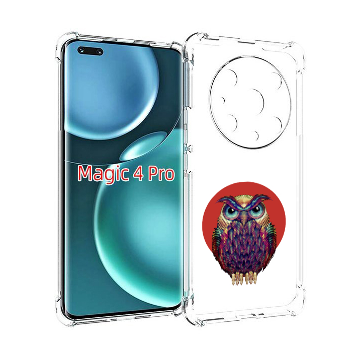 

Чехол MyPads Сова 3 для Honor Magic4 Pro, Прозрачный, Tocco