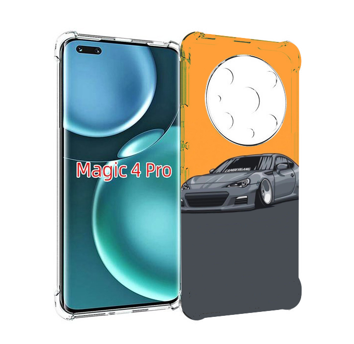 

Чехол MyPads Спорт-кар для Honor Magic4 Pro, Прозрачный, Tocco
