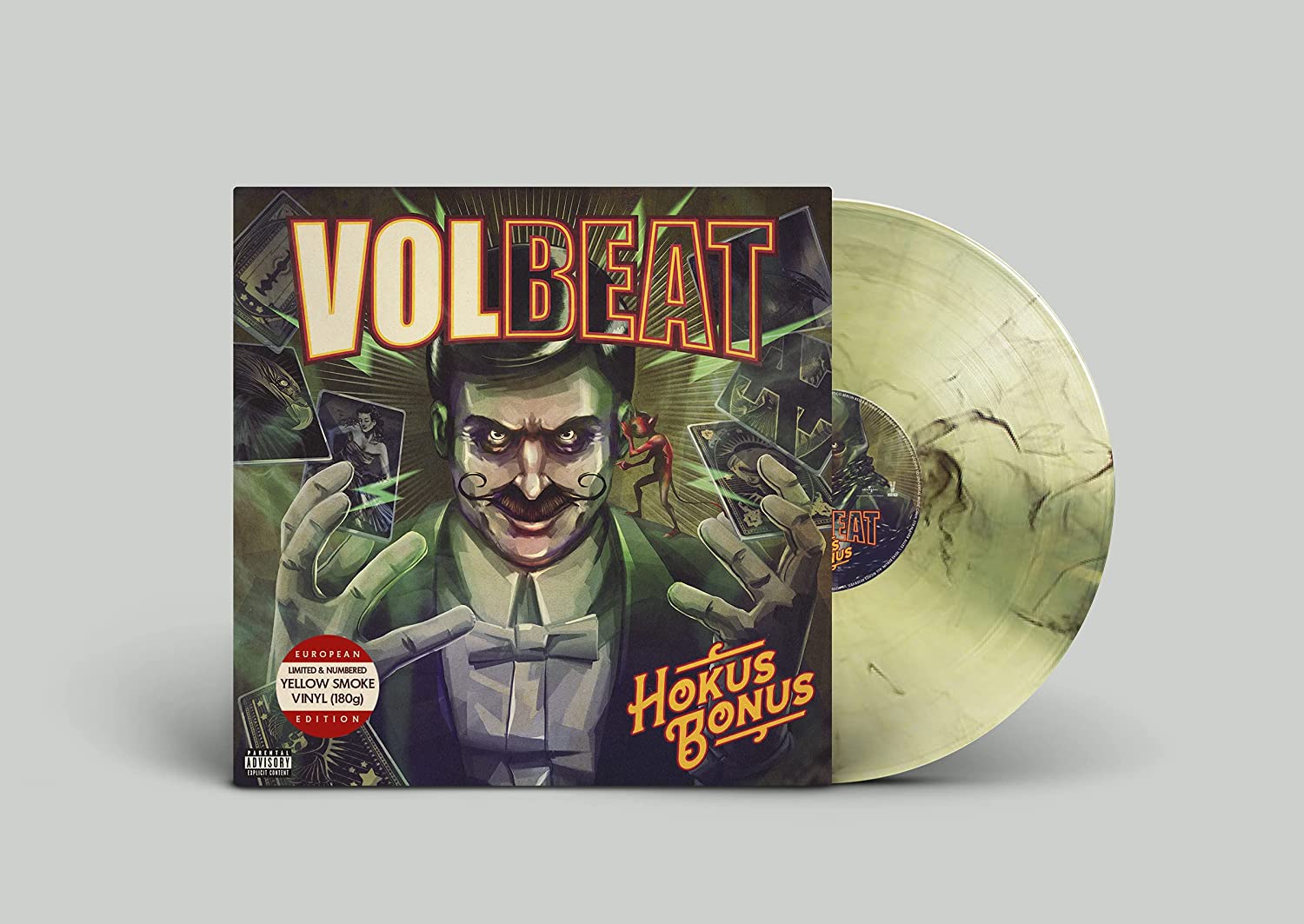 фото Volbeat hokus bonus (colored) (lp) мистерия звука