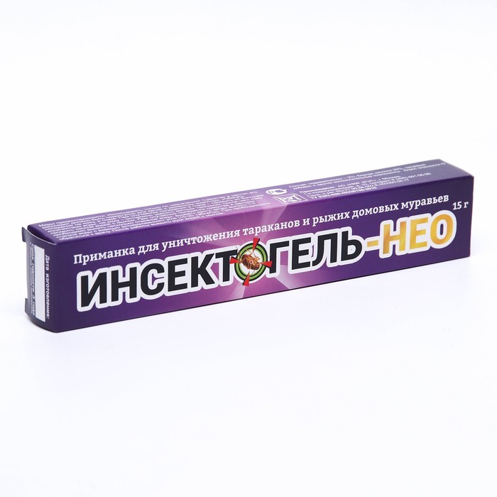 

Гель-шприц от тараканов "Инсектогель-НЕО", 15 г