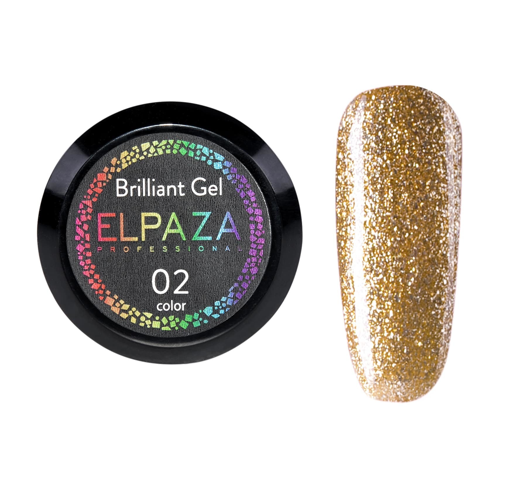 

Гель ELPAZA Brilliant Gel №2