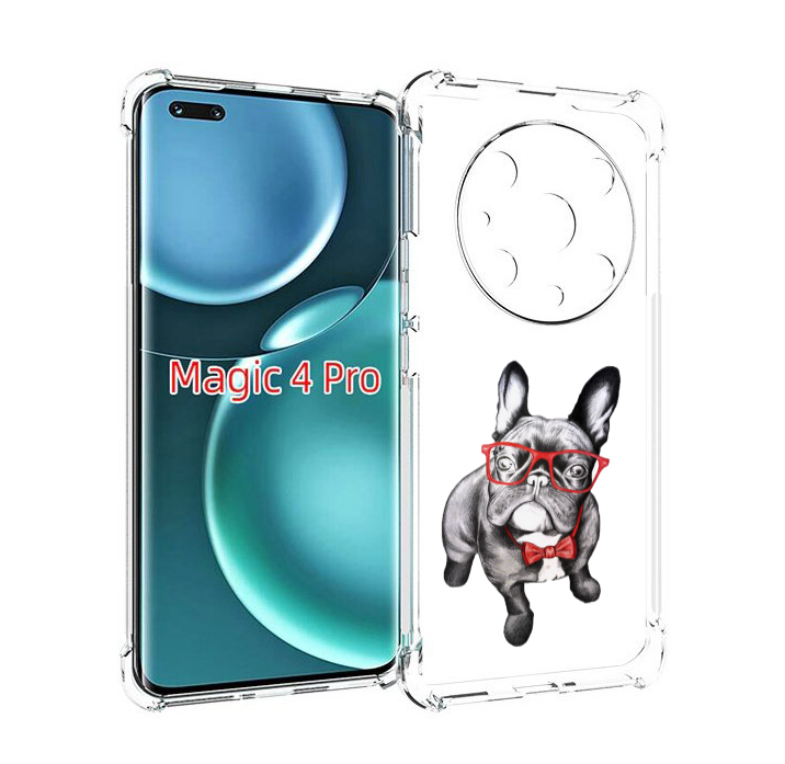 

Чехол MyPads Стильняга для Honor Magic4 Pro, Прозрачный, Tocco