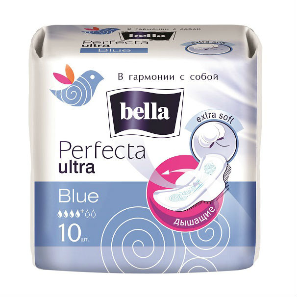 Прокладки Bella Perfecta Ultra Blue супертонкие 10 шт