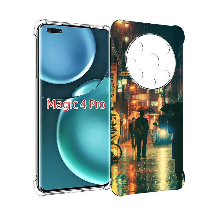 

Чехол MyPads Токио-сеул для Honor Magic4 Pro, Прозрачный, Tocco