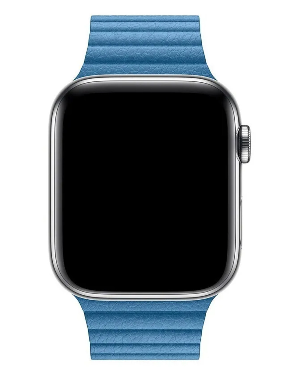 

Ремешок кожаный для Apple Watch 38/40мм (1), небесно-синий, на магните