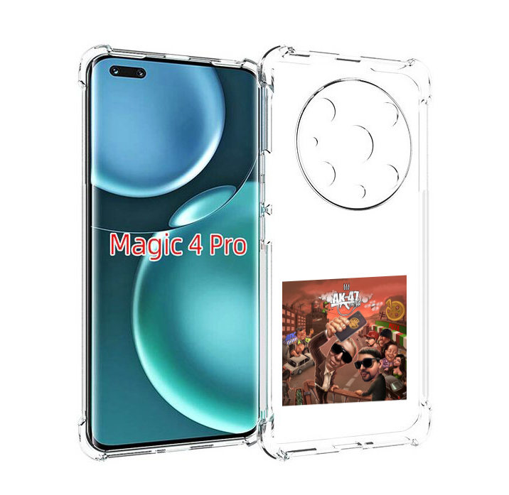 

Чехол MyPads Третий АК-47 для Honor Magic4 Pro, Прозрачный, Tocco