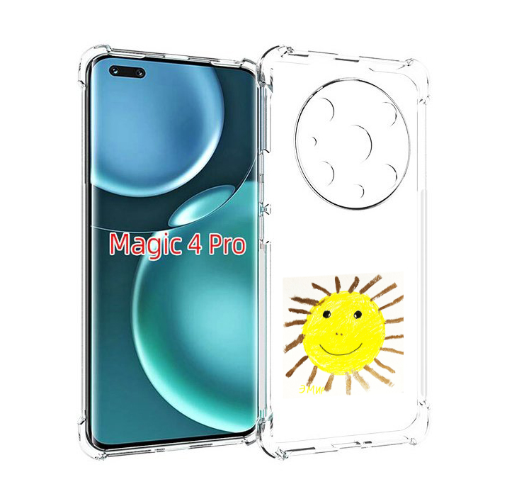 

Чехол MyPads Улыбнись, дурак! Morgenshtern для Honor Magic4 Pro, Прозрачный, Tocco