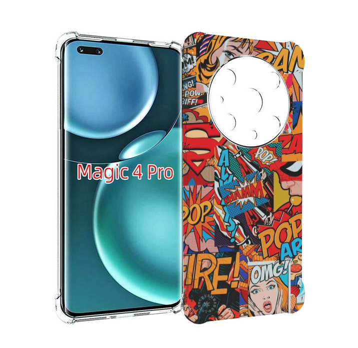 

Чехол MyPads Фон для Honor Magic4 Pro, Прозрачный, Tocco