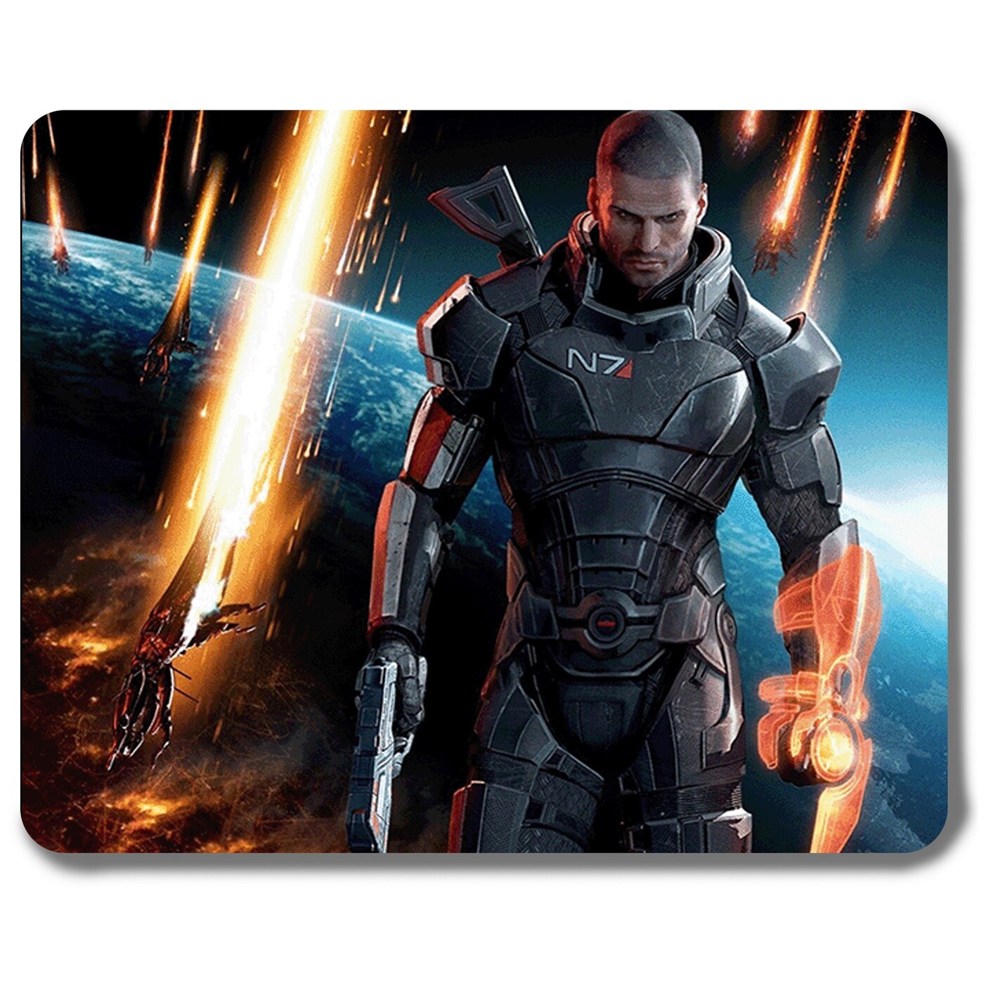 

Игровой коврик для мыши NoBrand Mass Effect 3 космос - 4 (XJR537), Mass Effect 3 космос - 4