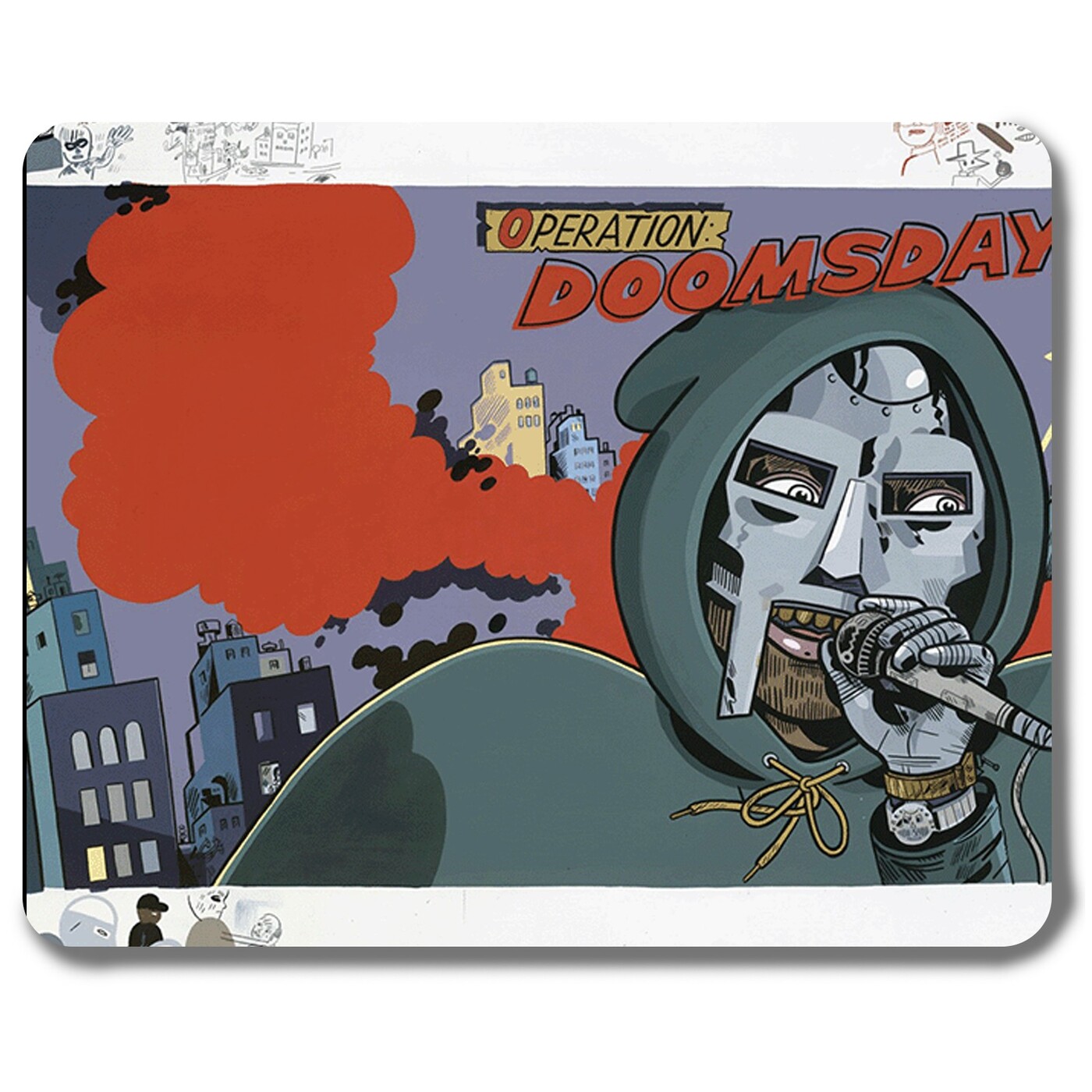 

Игровой коврик для мыши NoBrand MF DOOM - 400 (XJR544), MF DOOM - 400