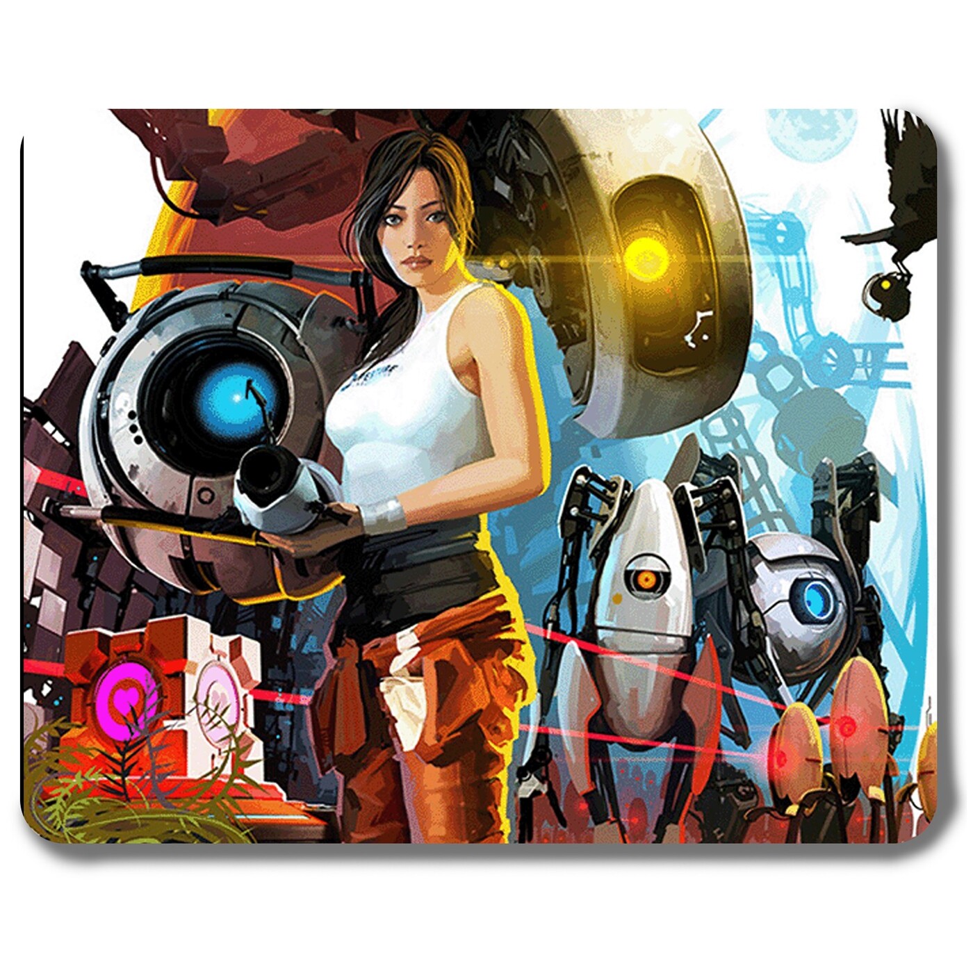

Игровой коврик для мыши NoBrand portal - 2 (XJR589), portal - 2