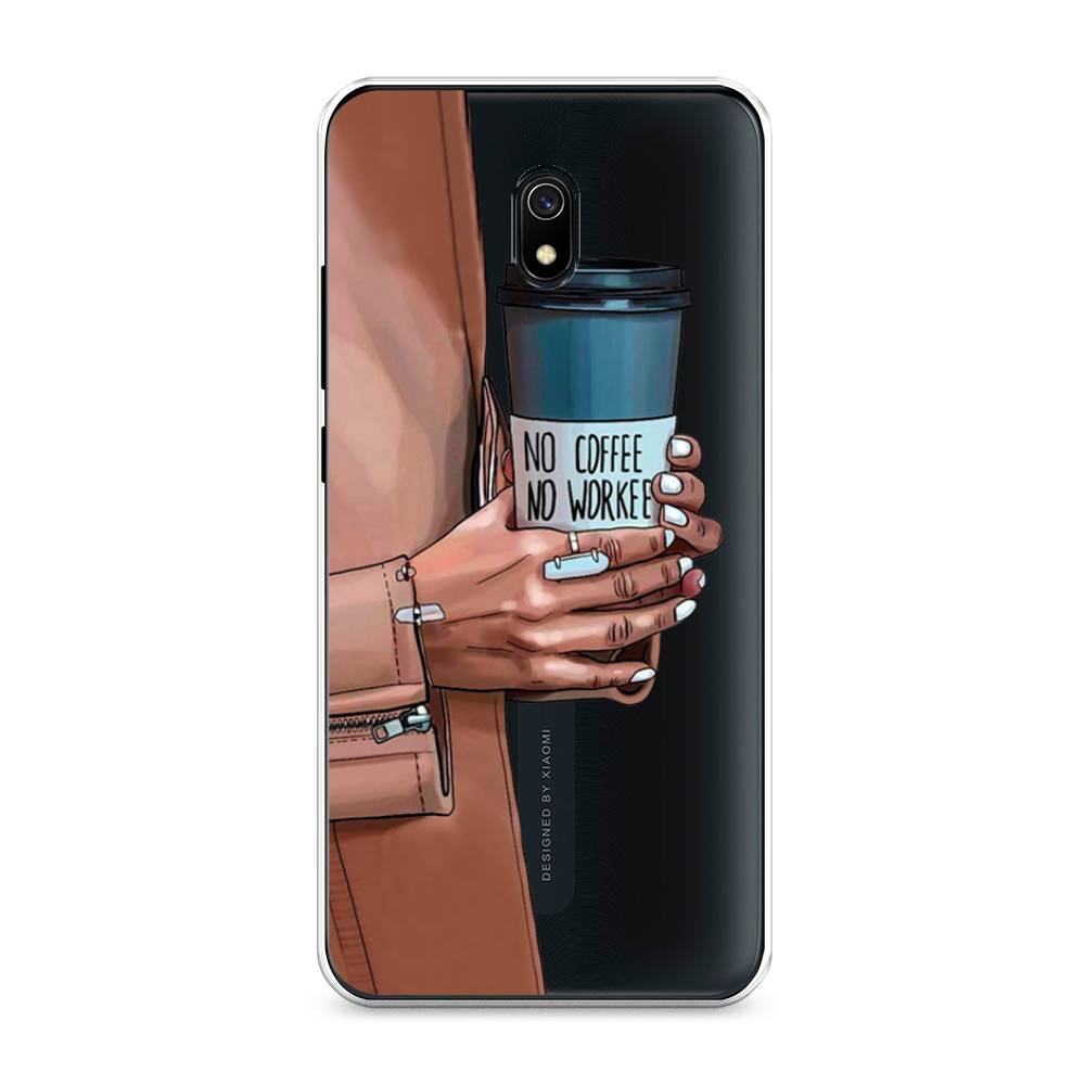 

Чехол Awog на Xiaomi Redmi 8A "No coffee", Разноцветный, 37250-7