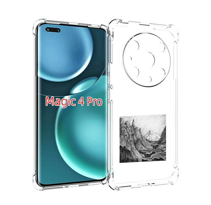 

Чехол MyPads Ямакаса Мияги и Энди Панда для Honor Magic4 Pro, Прозрачный, Tocco