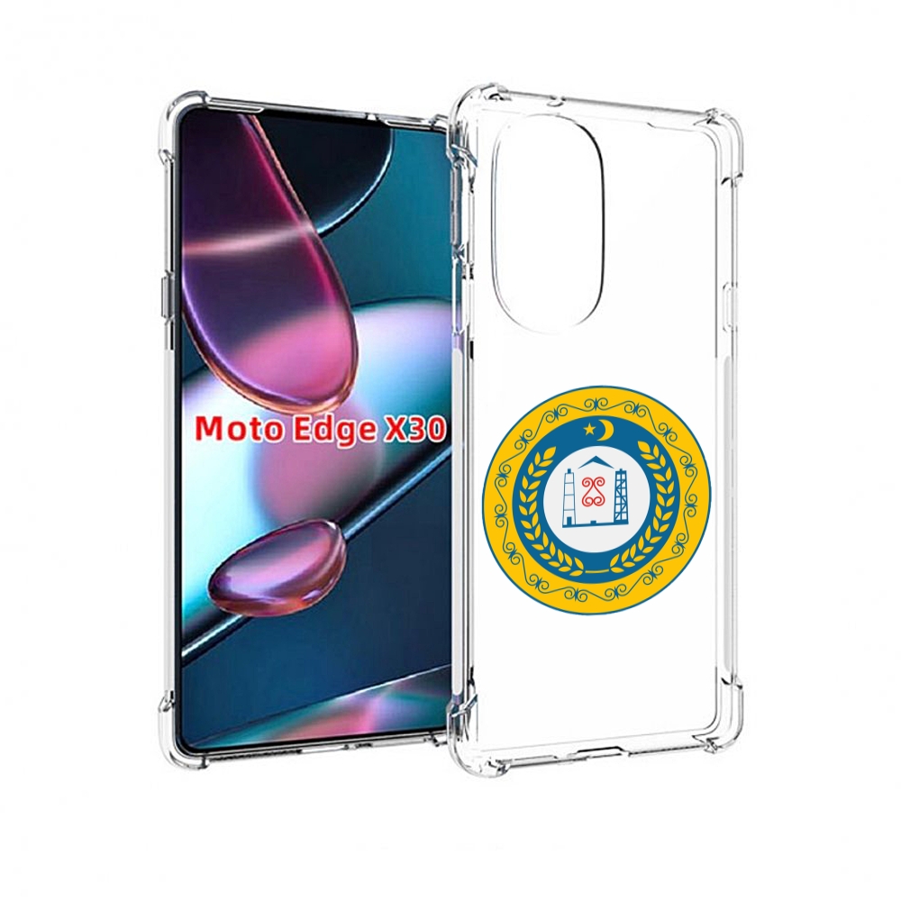 

Чехол MyPads герб-чечня для Motorola Moto Edge X30, Прозрачный, Tocco