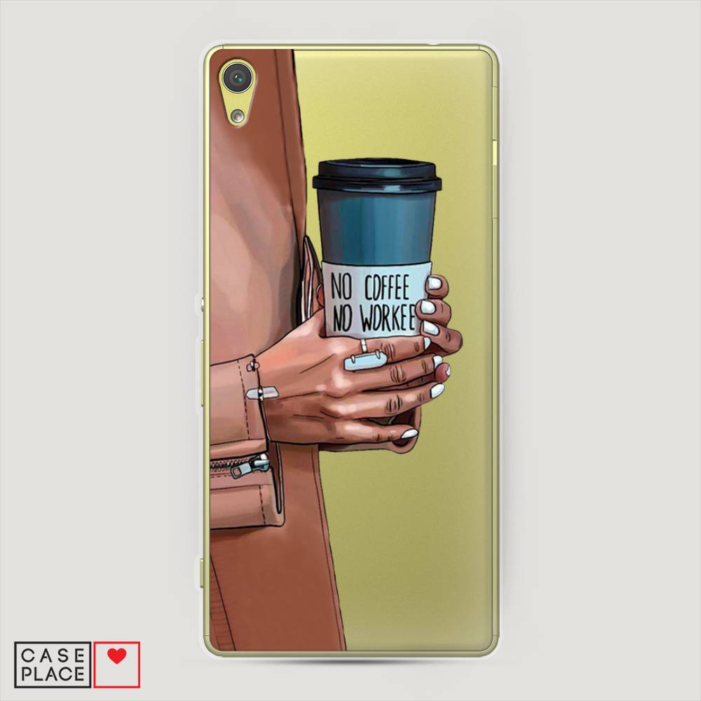 

Чехол Awog на Sony Xperia XA "No coffee", Разноцветный, 51250-7
