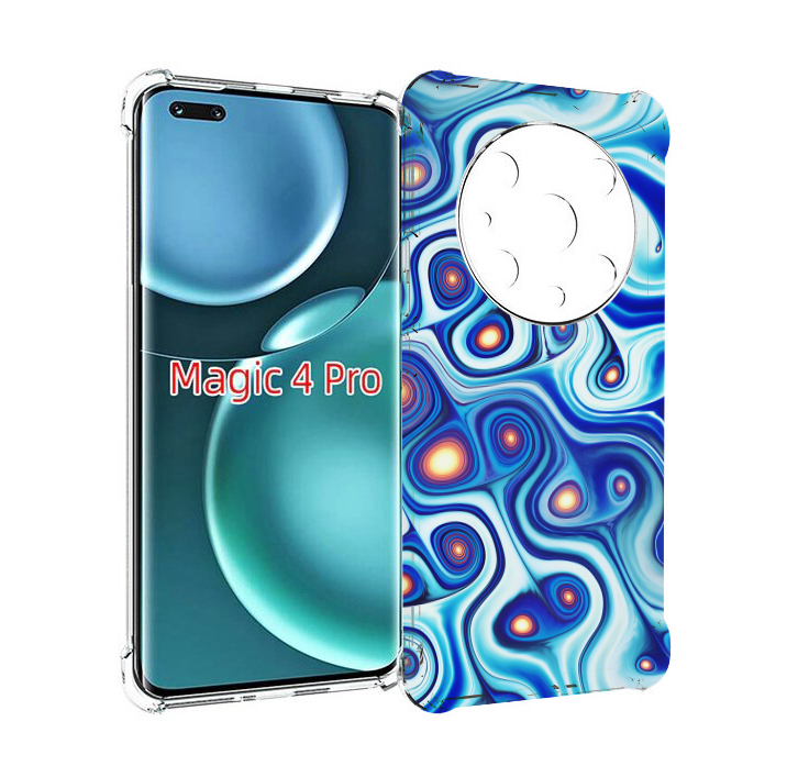 

Чехол MyPads абстрактная-текстура для Honor Magic4 Pro, Прозрачный, Tocco