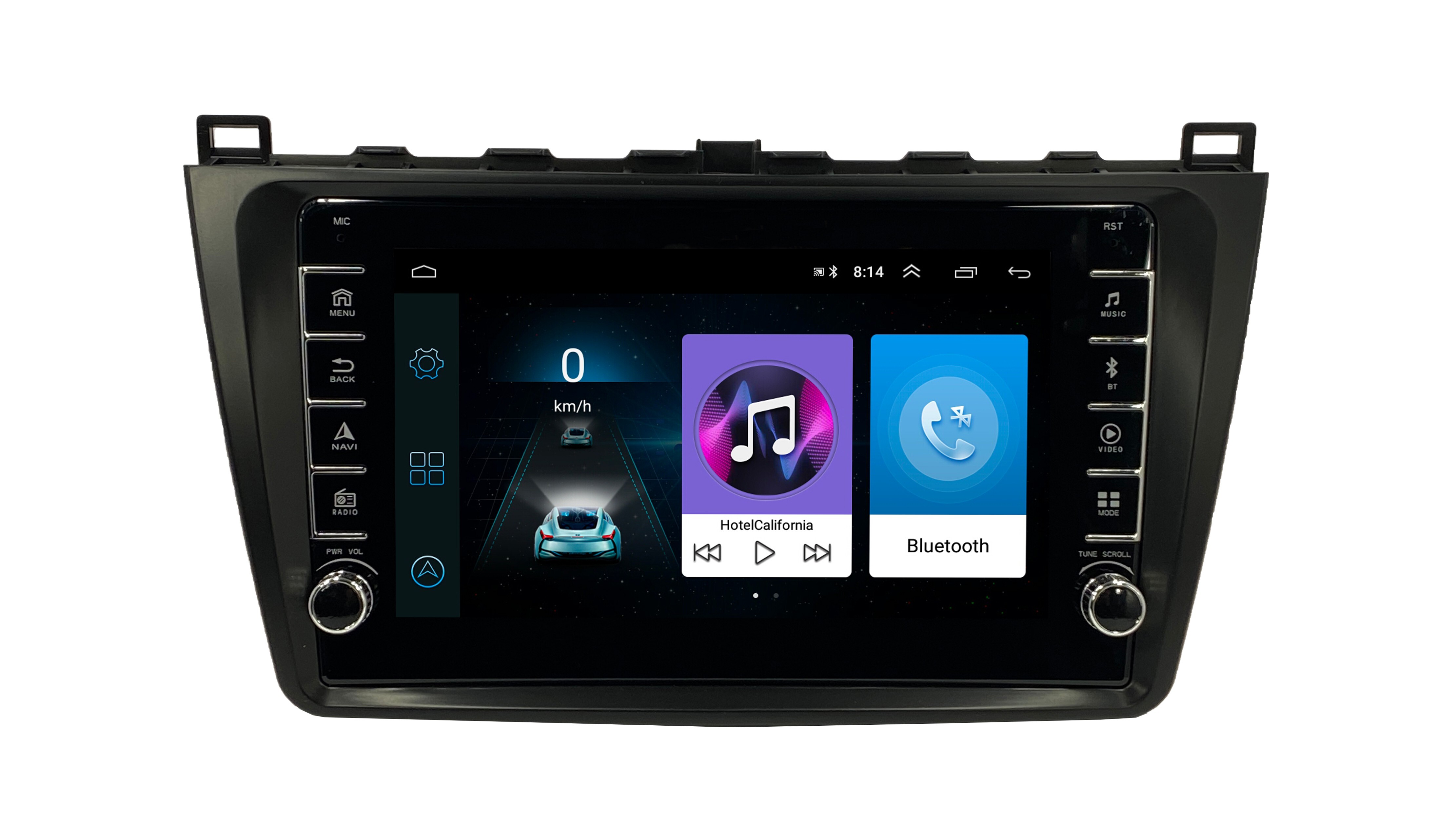 Штатная автомагнитола Zenith Mazda 6 2015-2017 216GB с крутилками Android 12 2427300₽