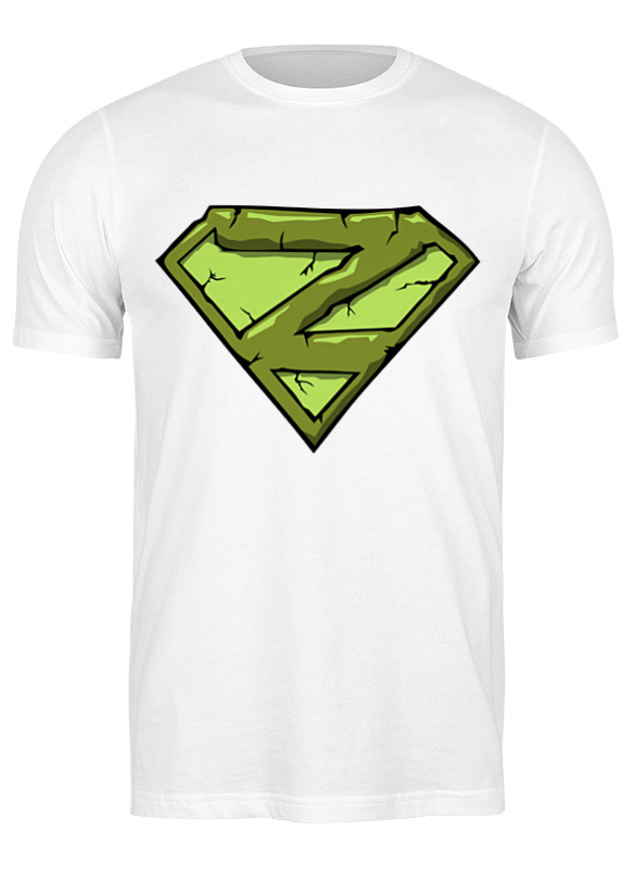 

Футболка женская Printio Zombie man белая 2XL, Белый, Zombie man