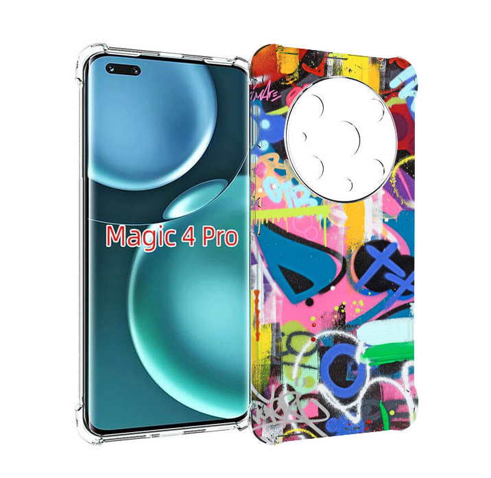

Чехол MyPads абстракция-графити для Honor Magic4 Pro, Прозрачный, Tocco