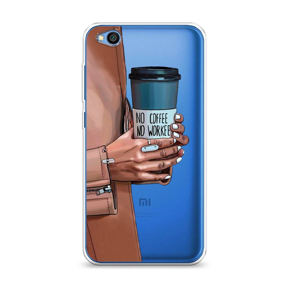 

Чехол Awog на Xiaomi Redmi Go "No coffee", Разноцветный, 35150-7