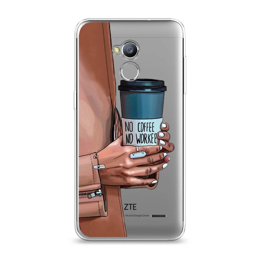 

Чехол Awog на ZTE Blade V7 Lite / ЗТЕ Блэйд V7 Lite "No coffee", 130450-7