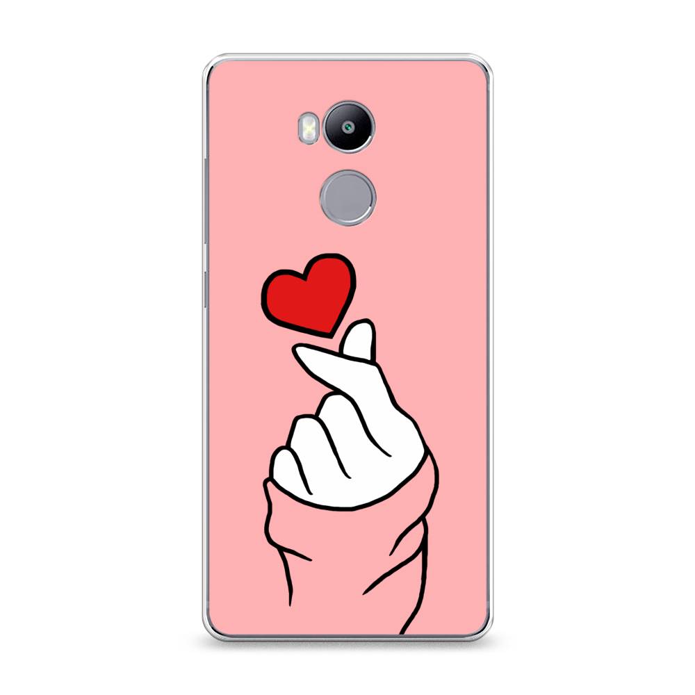

Чехол Awog на Xiaomi Redmi 4 Pro "Милое сердечко", Разноцветный, 31250-7