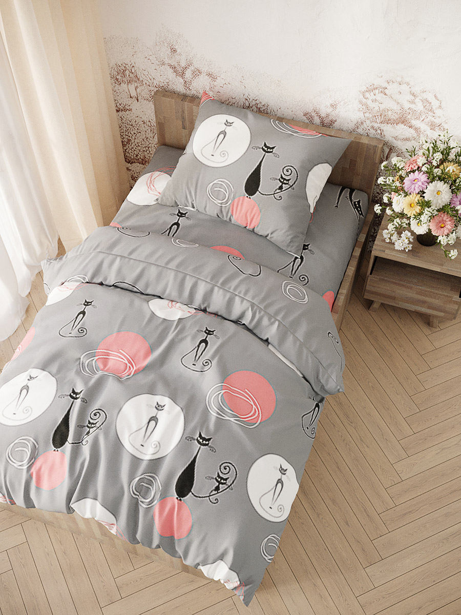 

Постельное белье Simple House Bandy 1,5-сп