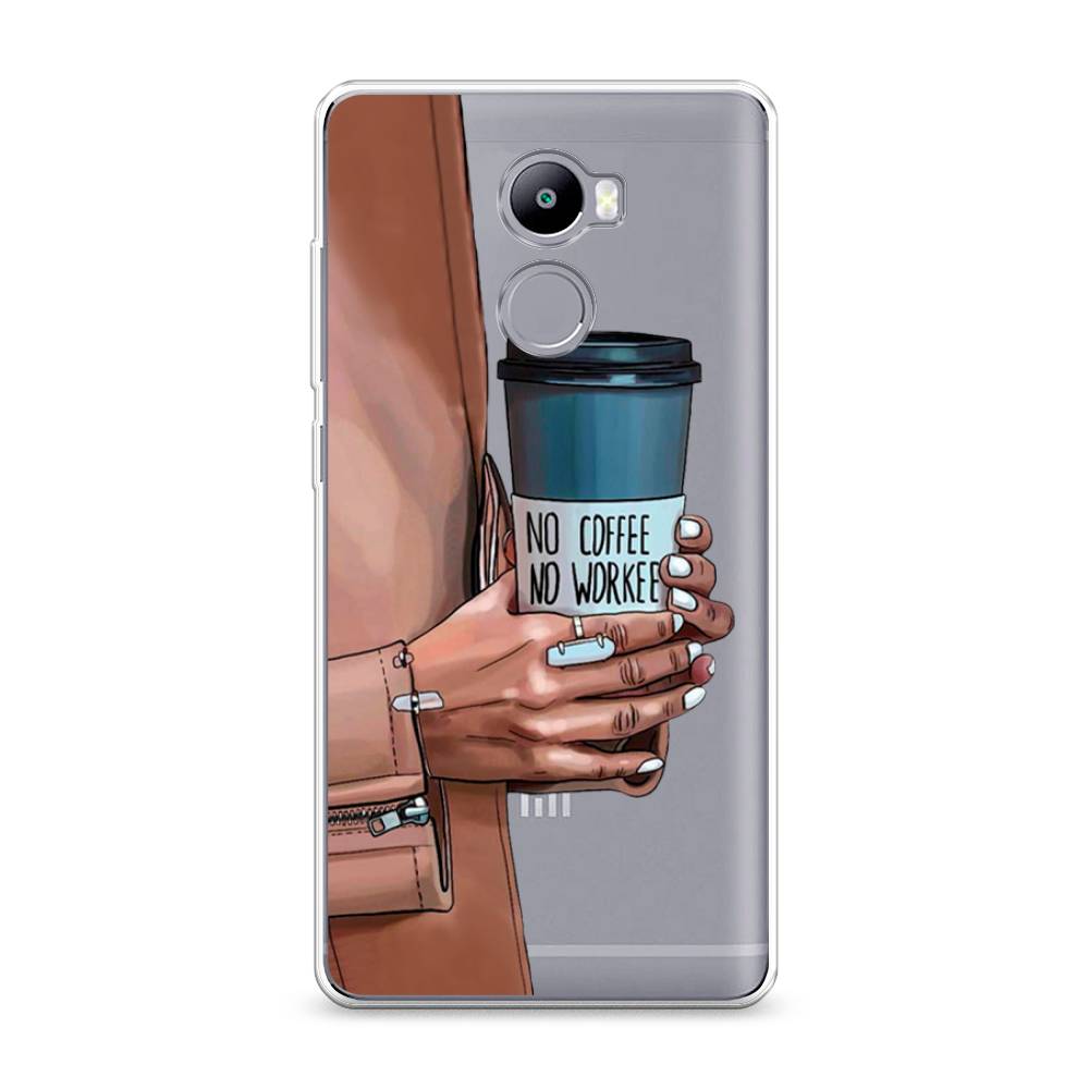 

Чехол Awog на Xiaomi Redmi 4 "No coffee", Разноцветный, 31150-7